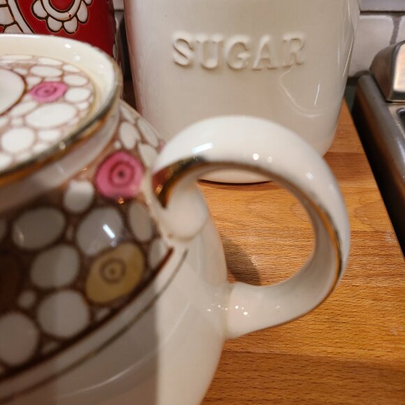 Winston china teapot. Made in England - Picture 5 of 13